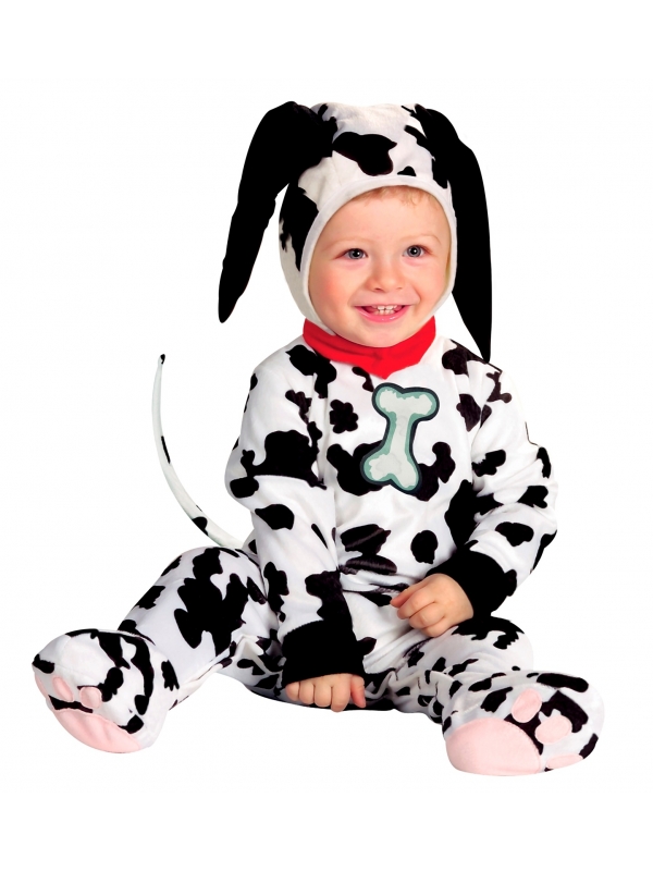 Déguisement Dalmatien pour bébé avec capuche