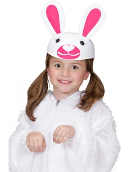 Chapeau tête de lapin en feutre