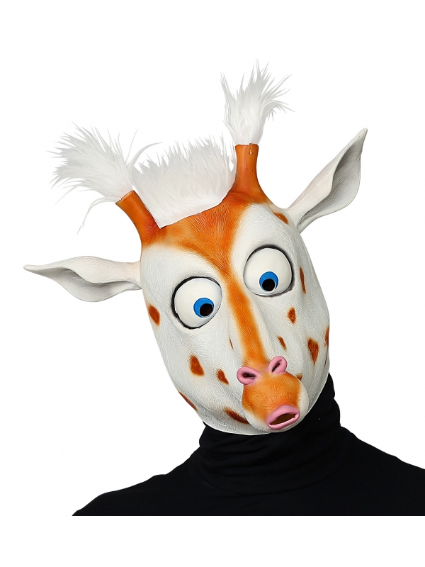 Masque Girafe en latex pour adulte