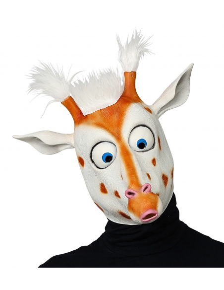 Masque Girafe en latex pour adulte