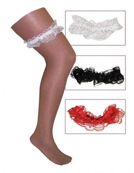 Jarretière dentelle femme - 3 couleurs au choix