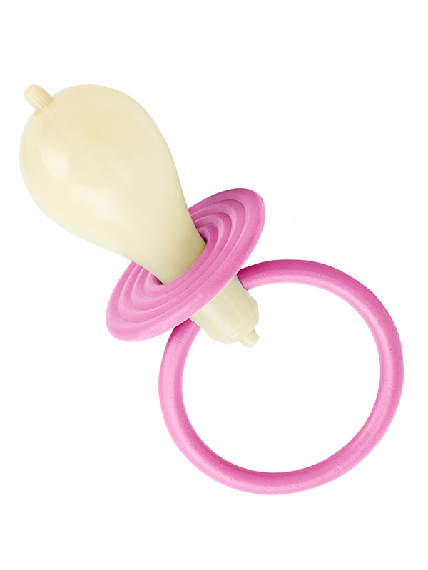 Tétine géante de bébé rose