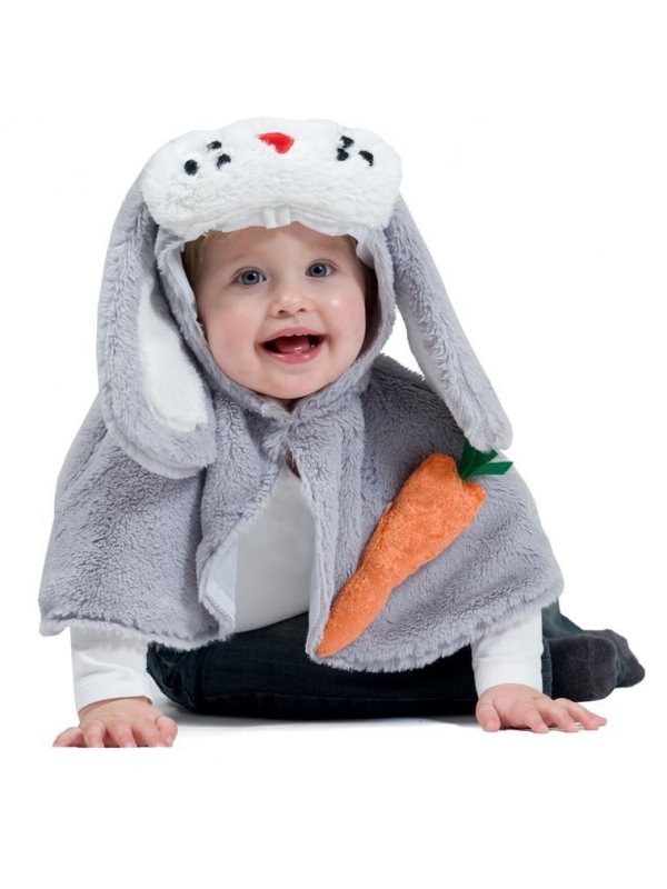 Déguisement bébé lapin avec une carotte