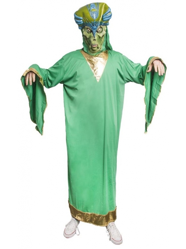Déguisement Alien homme avec masque