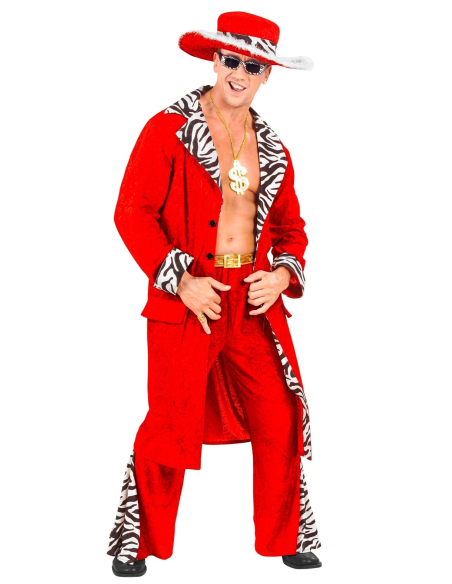 Déguisement Mac Velours rouge Homme (complet)