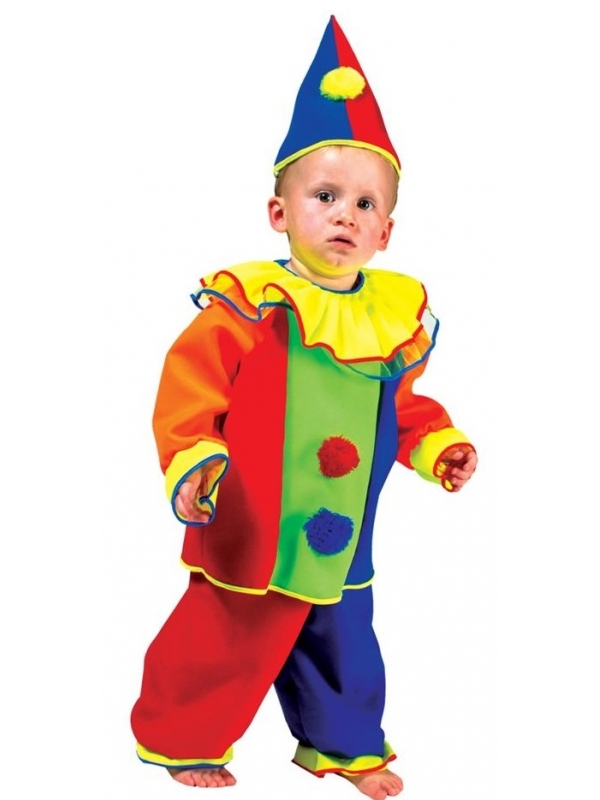 Déguisement de clown pour bébé à partir du 6 mois
