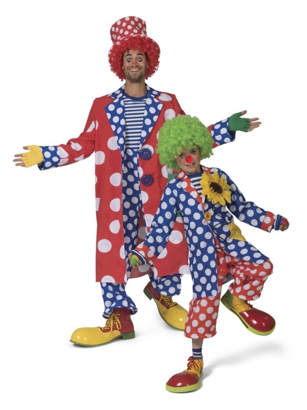 Pantalon de clown homme avec bretelles