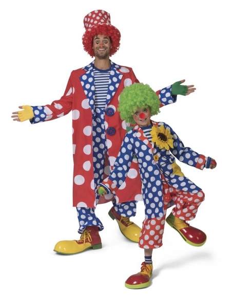 Pantalon de clown homme avec bretelles