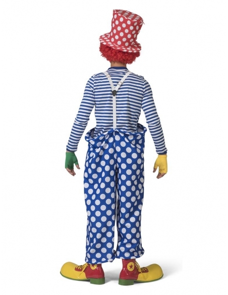 Pantalon de clown homme avec bretelles