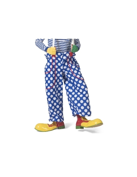 Pantalon de clown homme avec bretelles