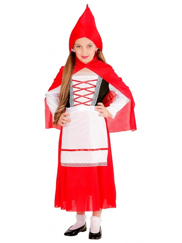 Déguisement de Chaperon rouge fillette du 2 au 13 ans