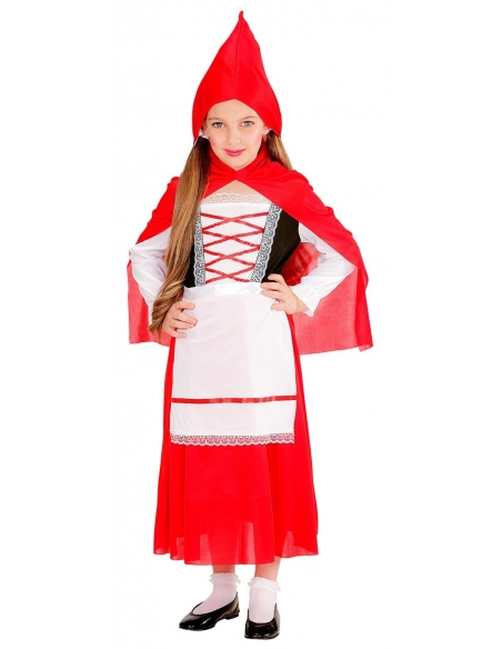 Déguisement de Chaperon rouge fillette du 2 au 13 ans