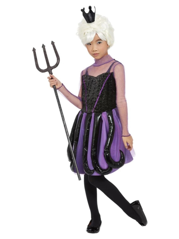 Déguisement Ursula la sorcière des mers - 4 au 12 ans