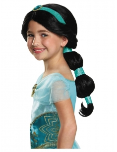 Perruque Princesse Jasmine™ pour fille - Licence Disney