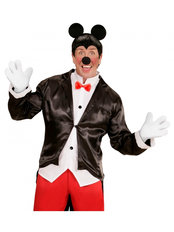 Set Mickey avec oreilles, gants et nez en mousse