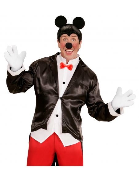 Set Mickey avec oreilles, gants et nez en mousse