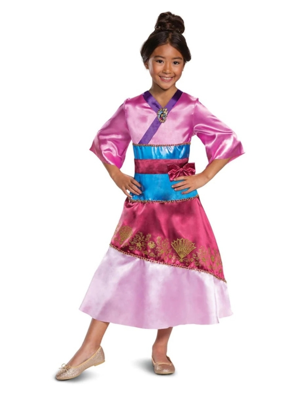 Déguisement Mulan Deluxe™ Fille - Licence Disney