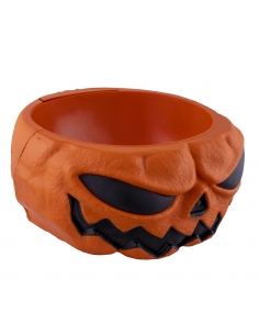 Bol à Bonbons Halloween Animé - Squelette Hurlant Avec Capteur De Mouvement - Décoration Effrayante Pour Fête - 2