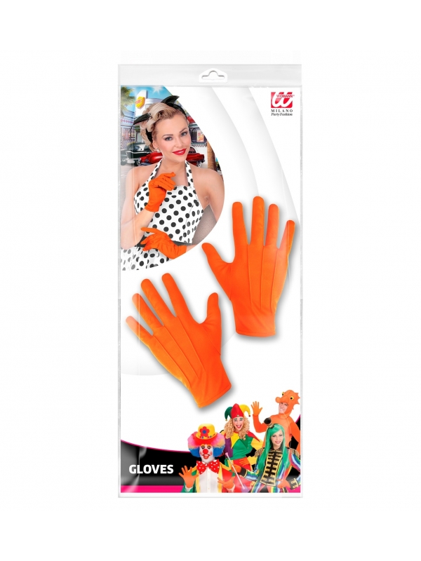 Gants oranges pour adulte