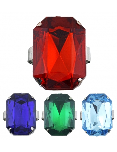 Maxi Bague Pierre précieuse