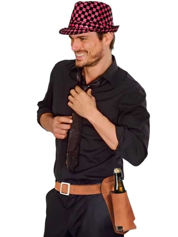 Ceinture porte bouteille de bière