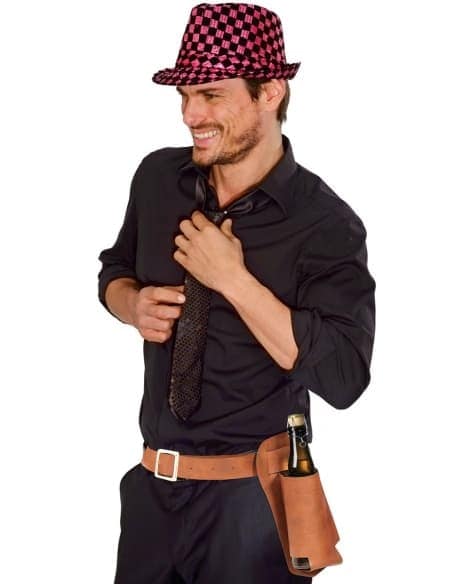 Ceinture porte bouteille de bière
