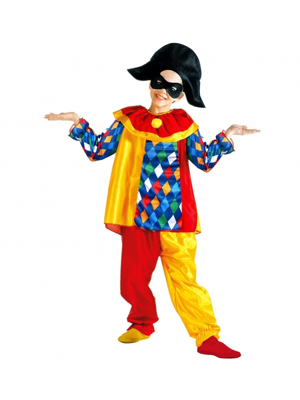 Déguisement Arlequin enfant - comédie Del Arte