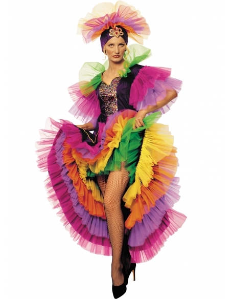 Costume de Danseuse Brésilienne de Qualité Professionnelle