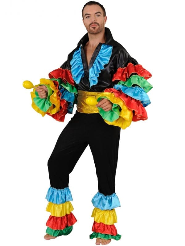 Costume de Danseur du Brésil pour Homme - Plongez dans l'ambiance vibrante du carnaval de Rio