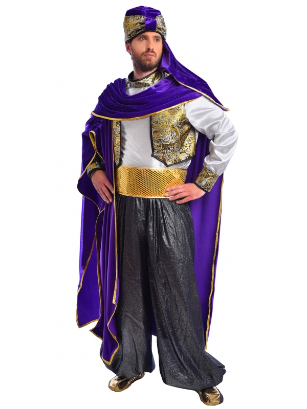 Costume de sultan qualité théâtre pour homme