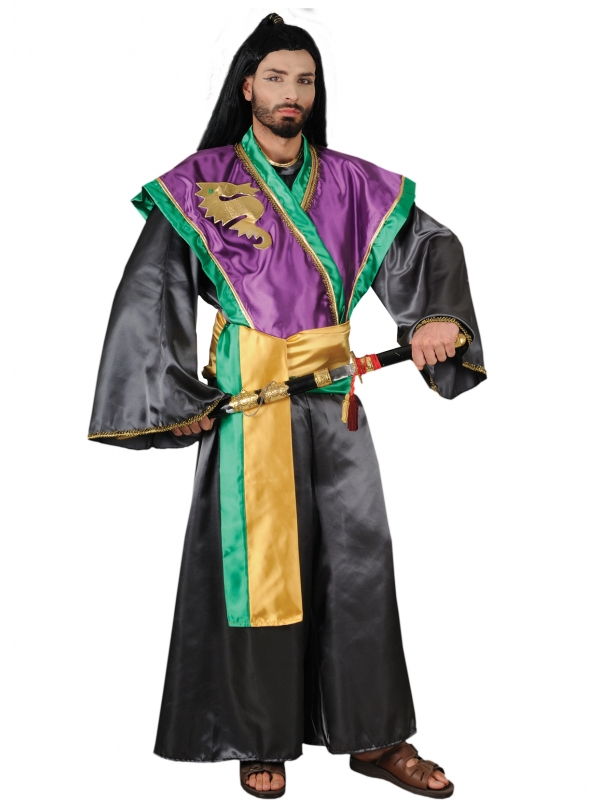 Costume de samouraï pour homme - Tenue traditionnelle japonaise