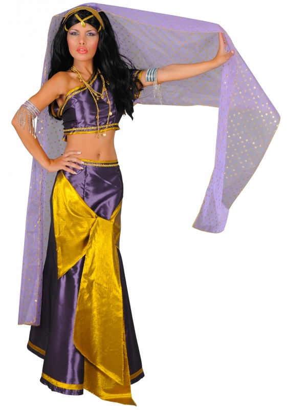 Costume de danseuse Bollywood pour femme