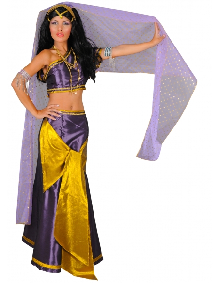 Costume de danseuse Bollywood pour femme