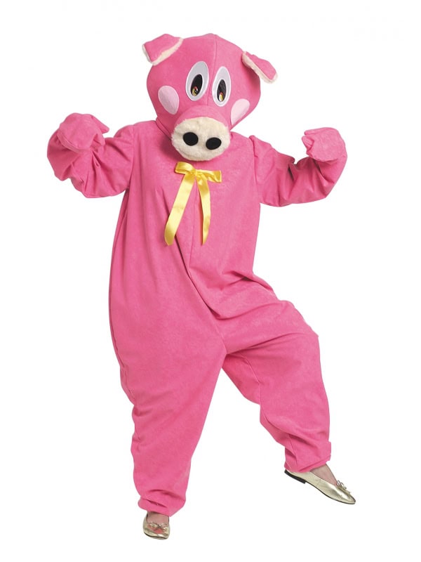 Mascotte cochon rose pour adulte : Amusez-vous et Marquez les Esprits