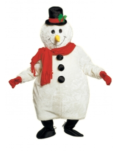 Mascotte Bonhomme de Neige haute qualité : Le Secret d'un Marché de Noël Inoubliable