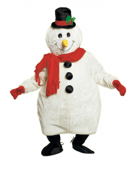 Mascotte Bonhomme de Neige haute qualité : Le Secret d'un Marché de Noël Inoubliable
