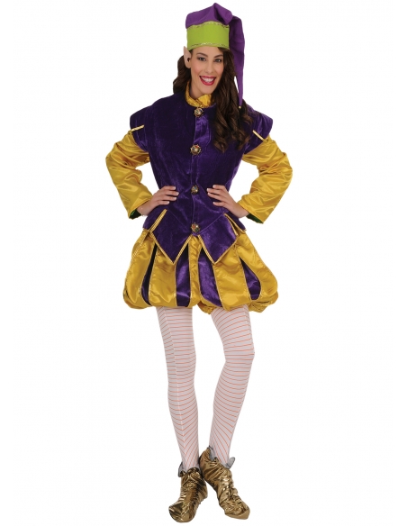 Costume Elf Yellow-Purple