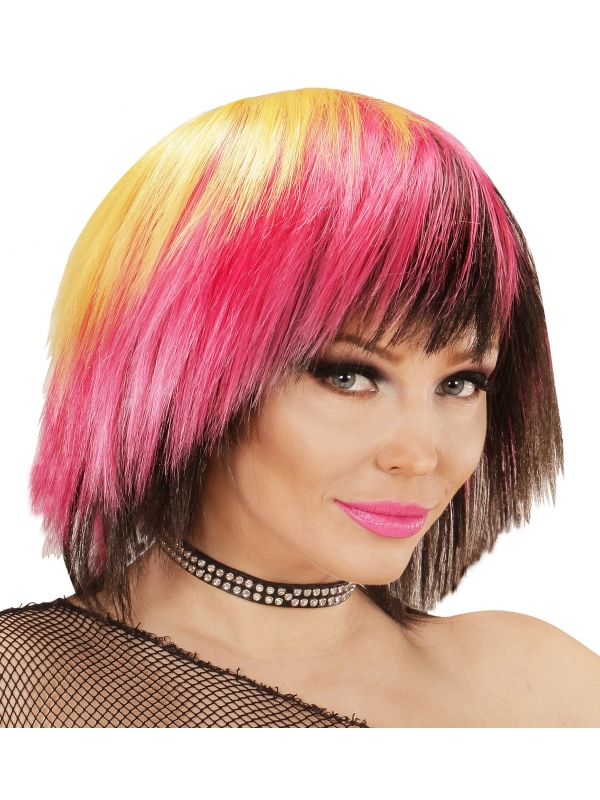 Perruque Manga emo pour femme
