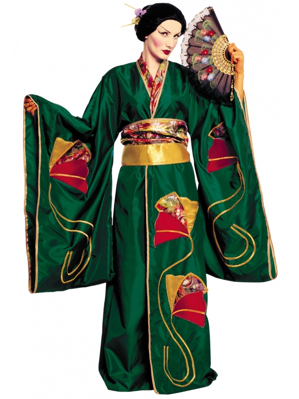 Costume Geisha Green