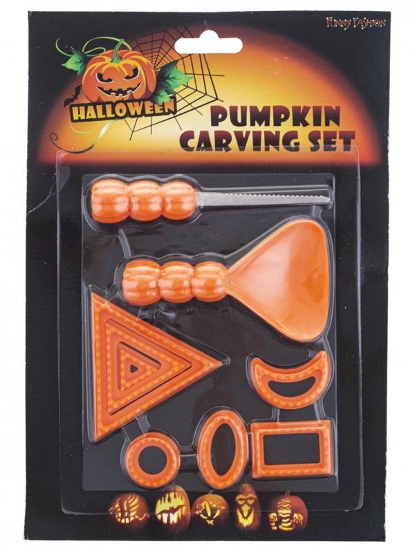 Kit pour sculpture de Citrouille de Halloween