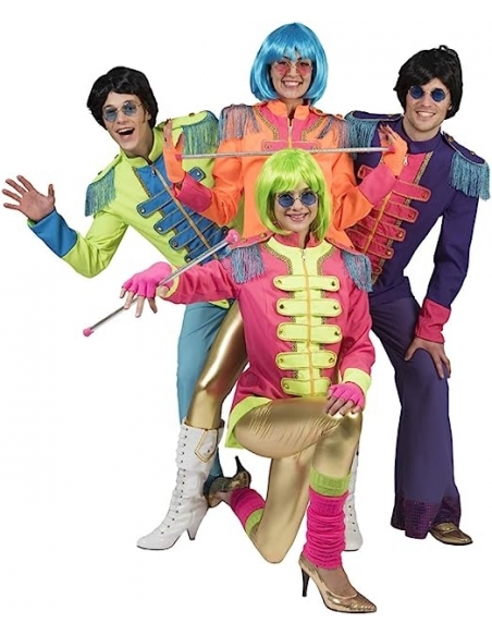 Veste de scène style Beatles moderne Rose pour femme