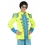 Veste de scène pour homme vert fluo et bleu style Beatles