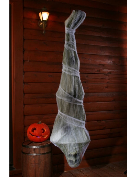 Cocon de Cadavre Suspendu 183cm pour Décoration d'Halloween