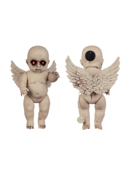 Décoration Halloween : Bébé ange effrayant (30cm)