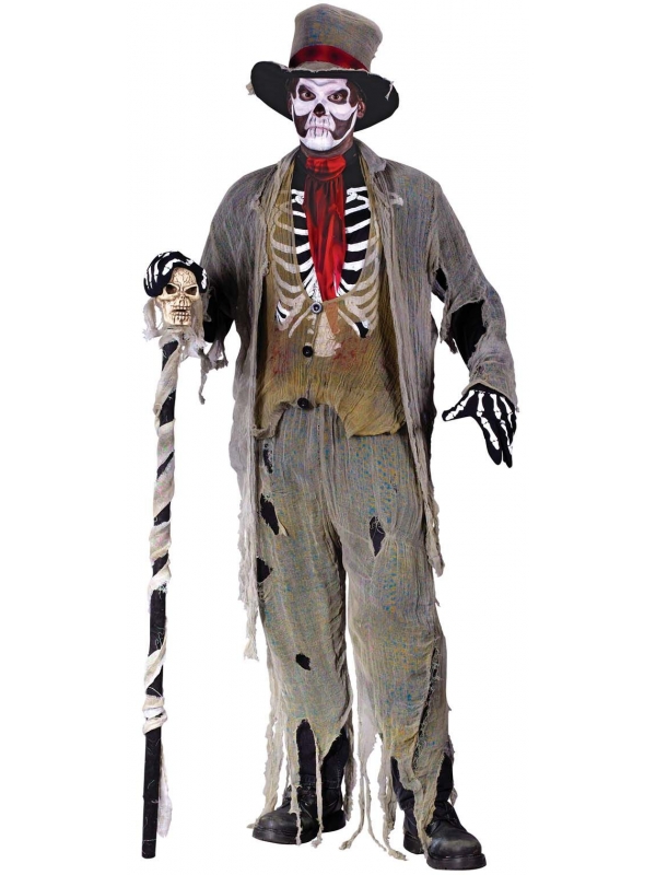 Déguisement de Marié Squelette Halloween pour Homme