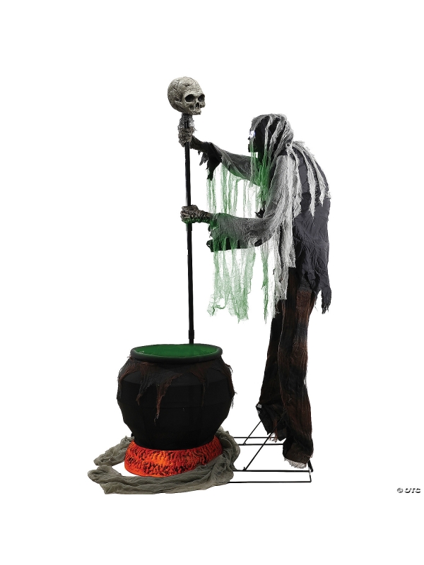 Automate géant d'Halloween, Cadavre au chaudron de 1,8m