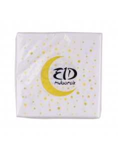 Serviettes papier Eid Mubarek 2