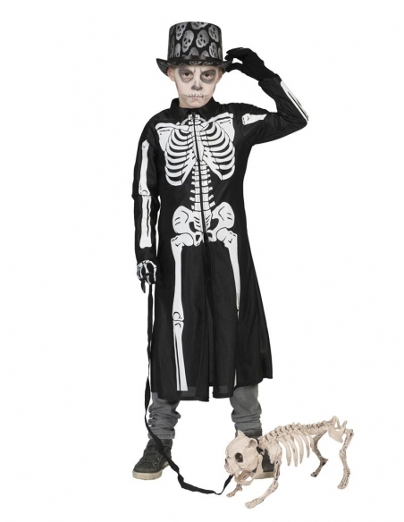 Déguisement de squelette halloween pour enfant