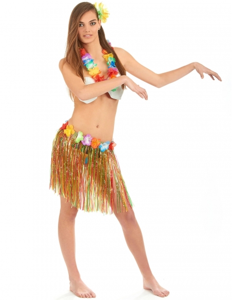 Kit 3 pièces pour danseuse hawaïenne