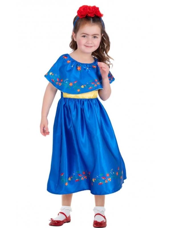 Déguisement Frida khalo pour fille du 4 ans au 12 ans